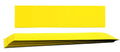 Hbarsci 10 Pack Lockdown Magnetic Strips, Yellow - 8' X 2' X 0.03' - Flexible & Durable - Effective & Easy Solution For Emerg
