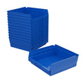 Akro-Mils 30170 Plastic Nesting Shelf Bin Box, (12-Inch X 11-Inch X 4-Inch), Blue, (12-Pack)