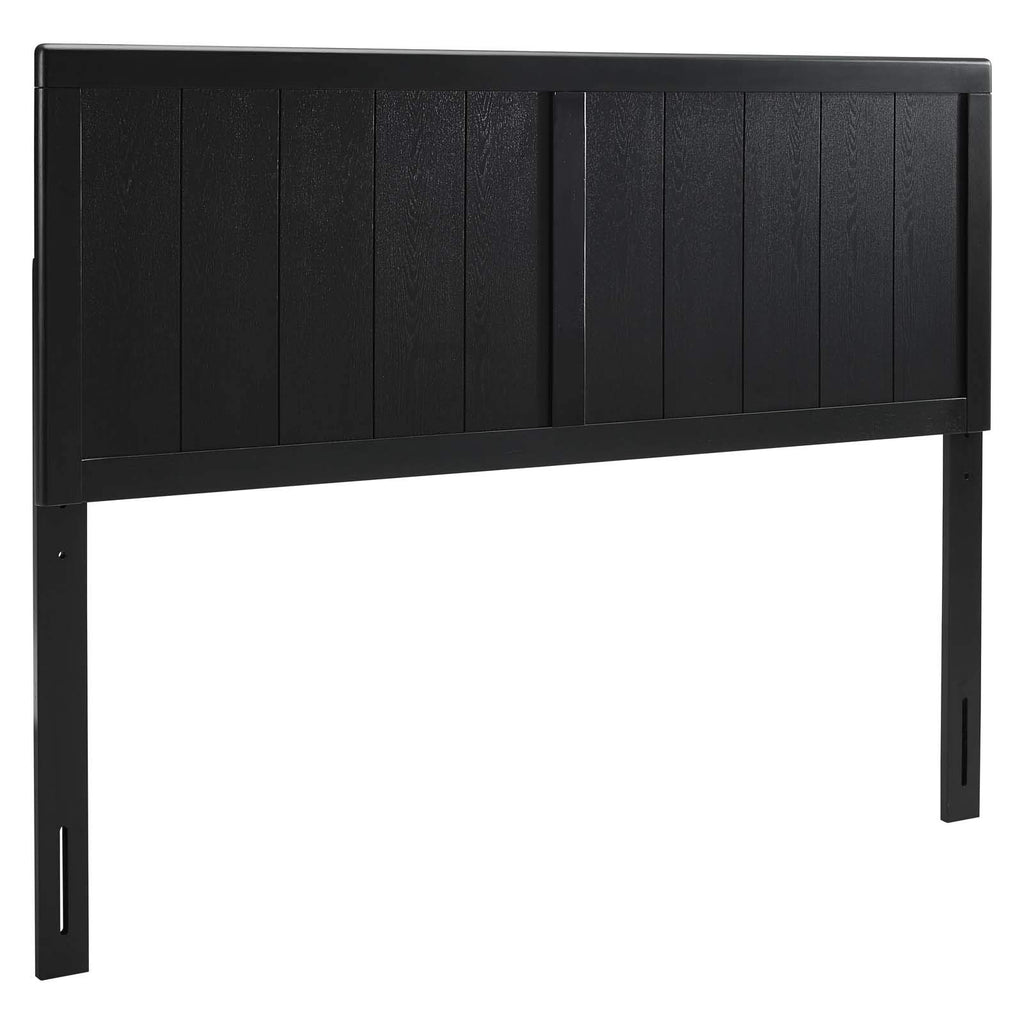Modway Mod-6216-Blk Robbie Twin Wood Headboard, Black