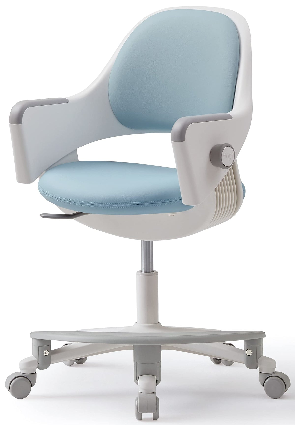 Sidiz Ringo Study Desk Chair : Ergonomic Study Chair With Footrest, 4Step Growing Function, Adjustable Seat Height, Sitlocking