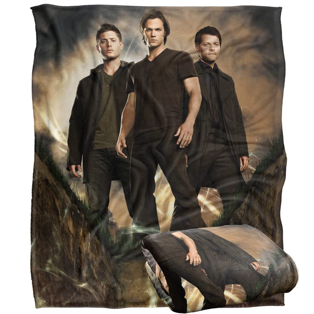 Supernatural Six Feet Under Officially Licensed Silky Touch Super Soft Throw Blanket 50' X 60'