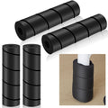 ReliThick 4 Pcs Bed Frame Toe Protectors 6'' Bed Frame Leg Covers, Bed Frame Feet Protectors for Toe Saver Keep Your Toes from H