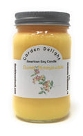 The Old Wax Shack Soy Candle - Honeysuckle - 16 Oz. Mason Jar