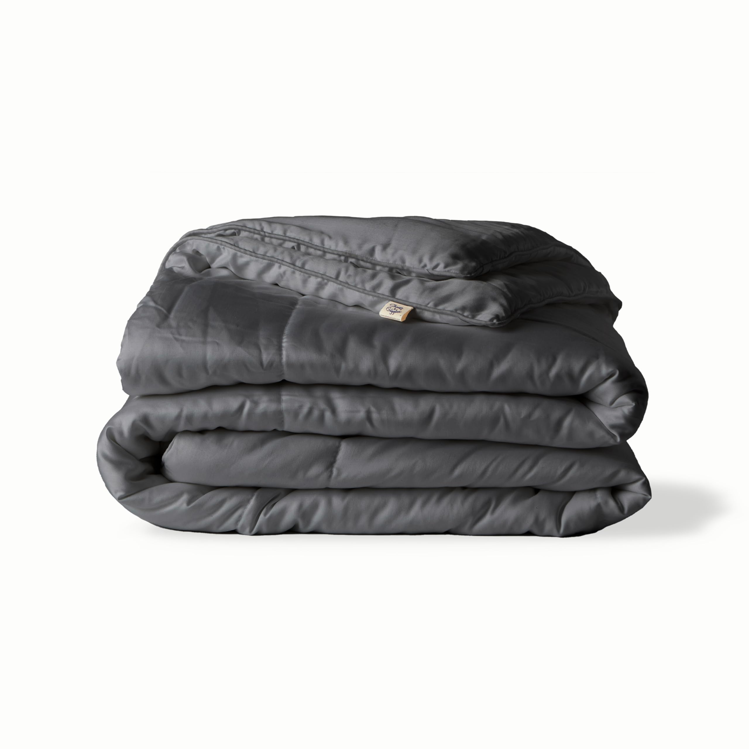 Sheets & Giggles Eucalyptus, Down Alternative Comforter. Cooling And AllergenFree  Queen, Grey
