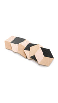 Areaware Table Tiles (Black/Beige)
