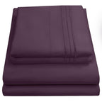 Rv Queen Bed Sheets - Breathable Luxury Sheets With Full Elastic & Secure Corner Straps Built In - 1800 Supreme Collection Extra
