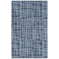 Classic 8'9" X 11'9" Geometric Blue/Blue Hand Tufted Area Rug