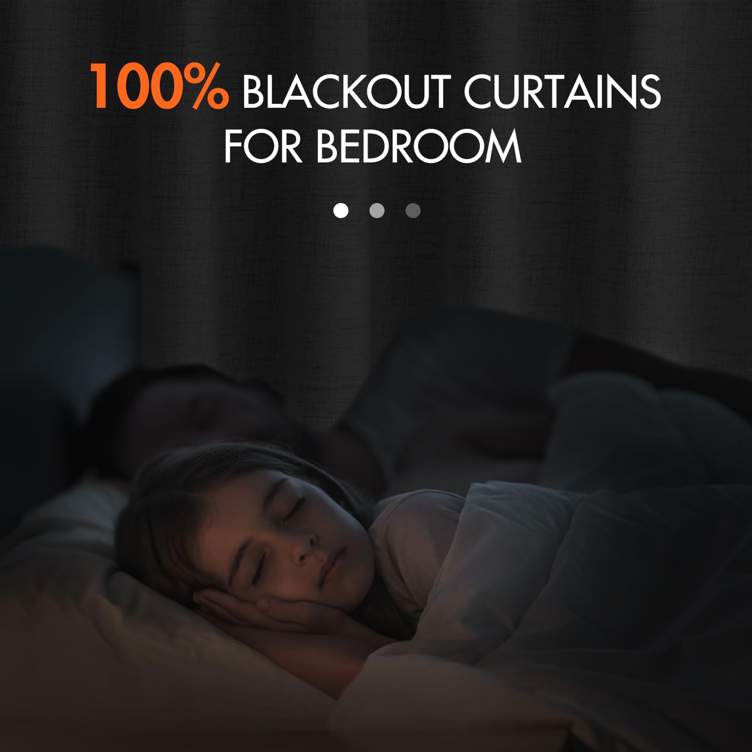 Miulee 100% Blackout Curtains 96 Inches Long Linen Curtains & Drapes For Bedroom Back Tab Living Room Darkening Full Black Out Window Curtain Panels Rod Pocket, Light Grey, 2 Panels Set