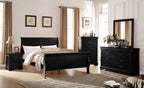Acme Louis Philippe Full Bed in Black