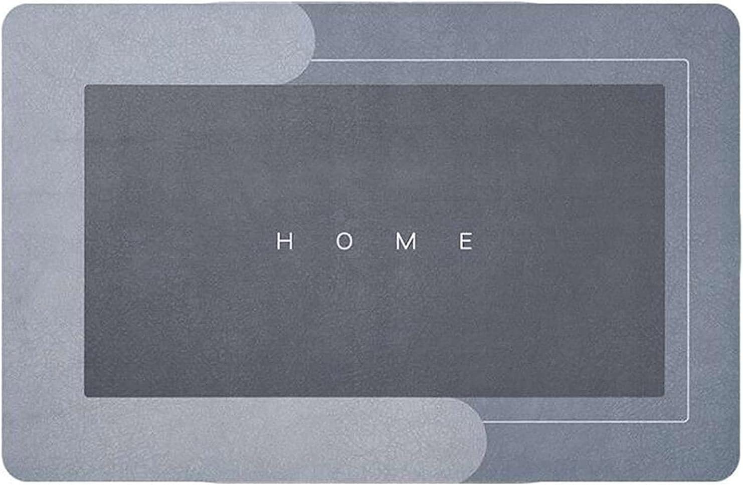 AAI KRUPA Enterprise Super Absorbent Bath Mat, NonSlip Bathroom Floor Mat, Quick Drying Shower Rug, Square,40  60 cm