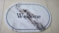 ISTARA Welcome Bath Mat | Bath Mat for Bathroom | Strong Rubber PVC Material & Solid Print |AntiSkid & Water Proof Washable Dir
