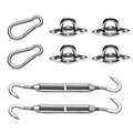 Coolaroo Shade Sail Accessories, Shade Sail Hardware Set, Shade Sail Set-Up And Sail Installation