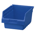 Akro-Mils 30080 Plastic Nesting Shelfmax Storage Bin Box, (12-Inch X 8-Inch X 6-Inch), Blue, (8-Pack)