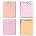 Stonehouse Collection Cat Notepads - 4 Assorted Funny Cat Note Pads - Usa Made (Cat)