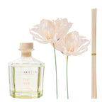 Cocorr  Na Reed Diffuser - Pear Musk 8.5Oz Flower Reed Diffuser Set With 8 Sticks, Home Fragrance Reed Diffuser For Home Bedroom