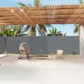 Retractable Side Awning Anthracite 200x1200 cm