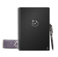 Rocketbook Smart Reusable Notebook, Letter Size Panda Planner With Daily, Weekly, & Monthly Pages, Infinity Black, (8.5' X 11'