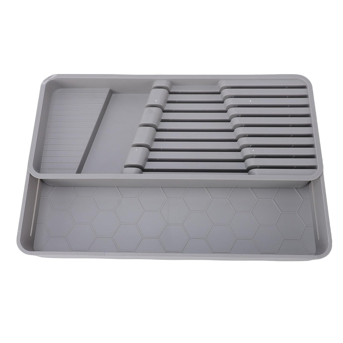 Zyyini Expandable Kitchen Cutlery Organizer Drawer Tray