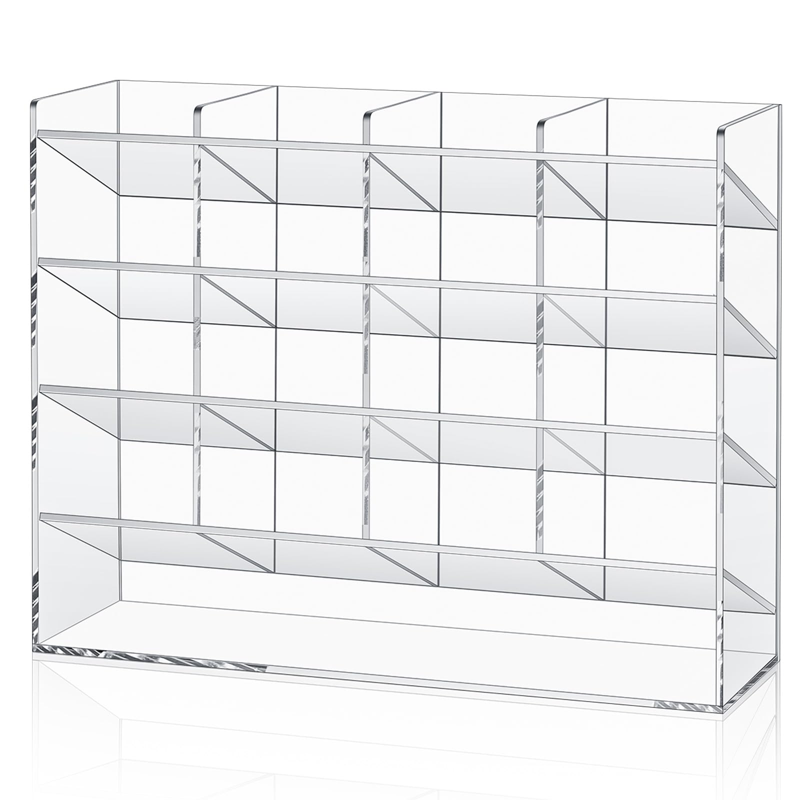 Motimind Acrylic Pen Organizer Storage Vertical Marker Organizer Acrylic Pen Display Holder For Office Desk Desktop Stationery P