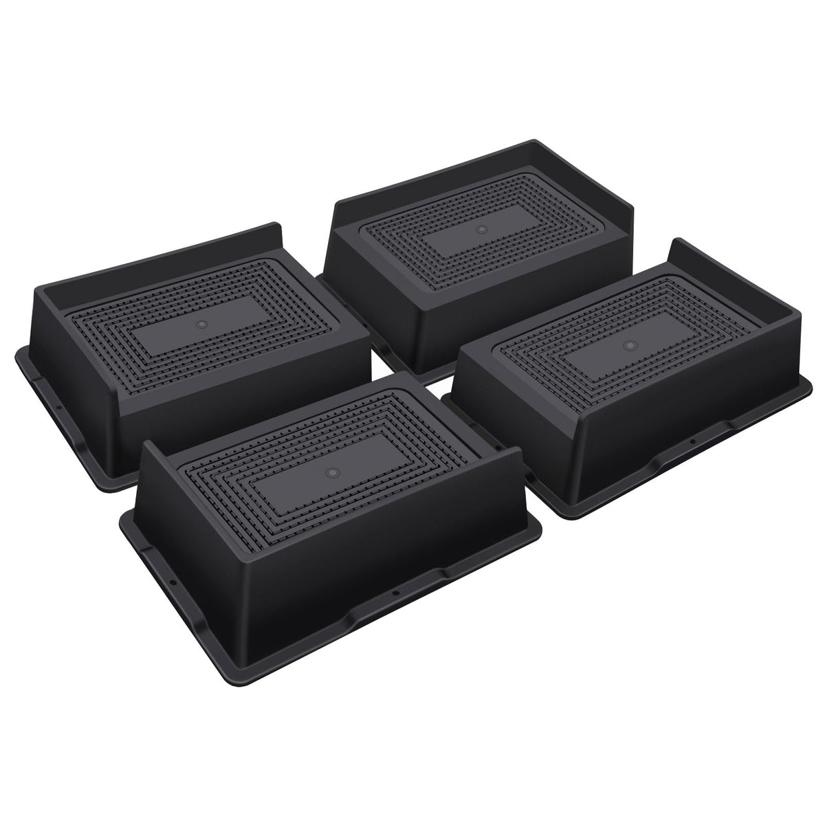 Annkut Bed Risers 2 Inch Heavy Duty,Oversized Couch Risers, Extra Wide Furniture Risers For Sofa Table Desk Headboard Chair Lift