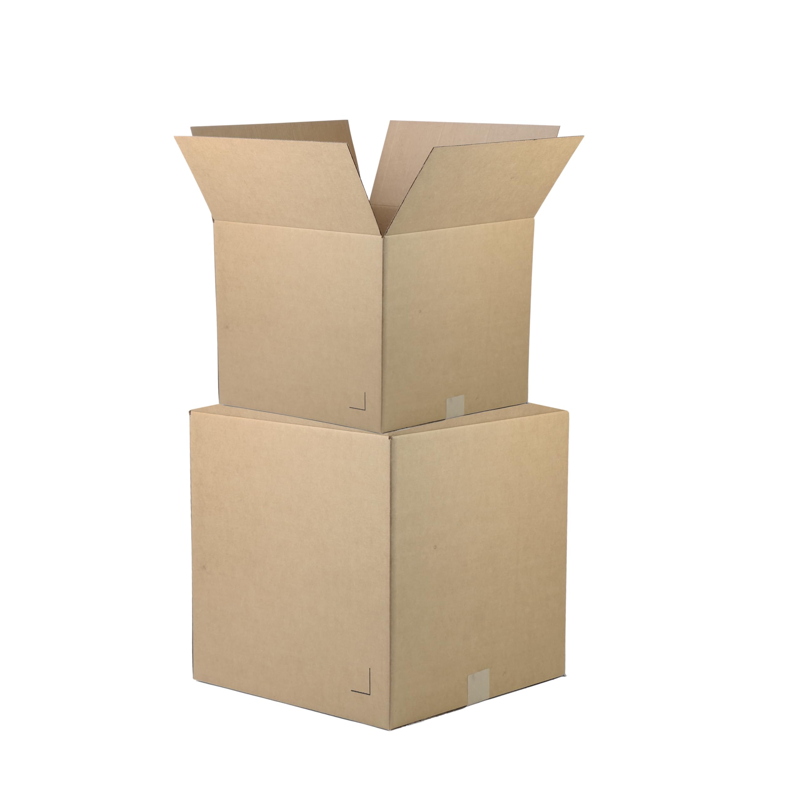 The Boxery 8'X6'X5' Brown/Kraft Corrugated Cardboard Shipping Boxes 25-Pack | Mailing, Packing, Moving & Storage For Business