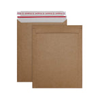 Xxcxpark 25 Pack Kraft Brown Rigid Mailers 9.25 X 11.75 Inches, Self Seal Photo Document Mailers Premium Cardboard Keep Flat Env