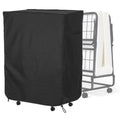 Rollaway Bed Storage Cover, Falezern 33 in Folding Bed Cover, With Metal Zipper and Adjustable Drawstring, Dustproof and Waterpr