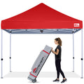Mastercanopy Pop Up Canopy Tent Commercial Grade 10X10 Instant Shelter (Red)
