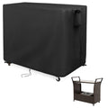 Kingling Outdoor Table Cover For Outdoor Bar Cart, 44 Inch Waterproof Patio Bar Table Cover For Outdoor Table Beverage Cart Cover - 44''L X 19''W X 36''H