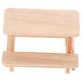 ERINGOGO 1 12 Scale Miniature Picnic Table Model Wooden Doll House Furniture Accessory Lightweight Dollhouse Table and Chair Set