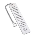 Sobriety Gifts For Women Men Serenity Prayer Gifts Sobriety Recovery Aa Gifts Christian Bookmarks Gifts For Women Men Religious