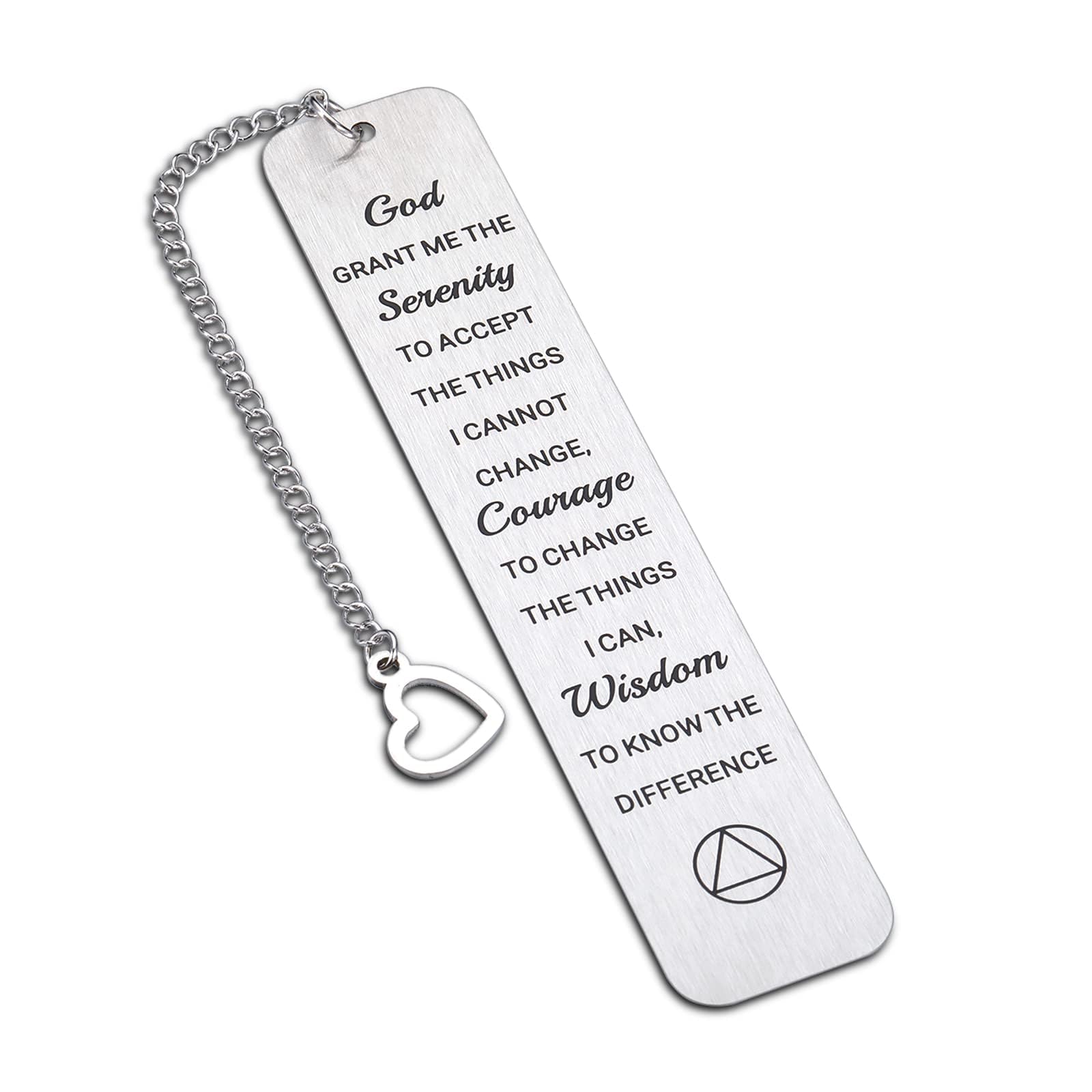 Sobriety Gifts For Women Men Serenity Prayer Gifts Sobriety Recovery Aa Gifts Christian Bookmarks Gifts For Women Men Religious