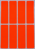 Royal Green Color Coding Stickers 3X1 For Labeling And Inventory, Neon Red - 800 Pack