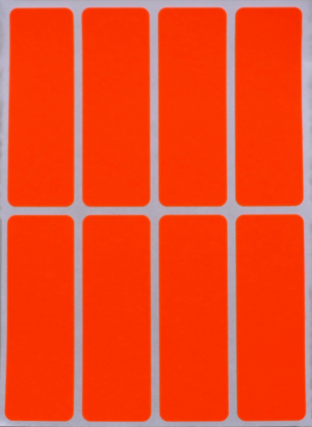 Royal Green Color Coding Stickers 3X1 For Labeling And Inventory, Neon Red - 800 Pack