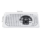 Aunmas Sink Glass Rinser, 114Mm Diameter Stainless Steel Kitchen Sink Cup Rinser Washer Cup Faucet Glass Washer Cleaner Attachme
