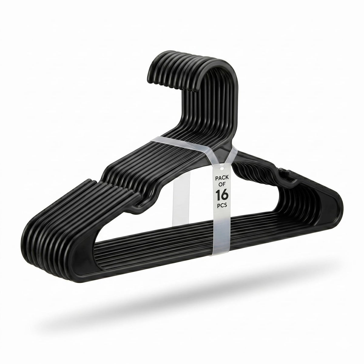 Hang Studio 16 Plastic Hangers For Clothes Hanging For Wardrobe  Cloth Hanger For Wall  Multipurpose Balcony Plastic Hanging S