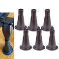 6PCS Reinforced Bed Frame Feet That Replace Wheels. Prevent Sliding. Sturdy Replacement Bed Frame Legs. Plastic Bed Frame Feet R