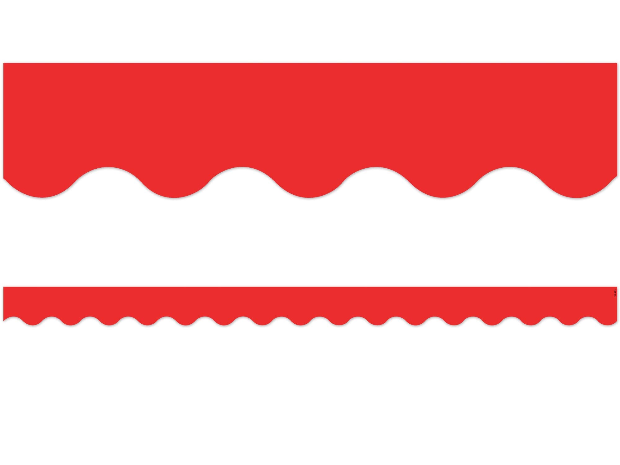 Teacher Created Resources Red Border Trim, Red (4174)