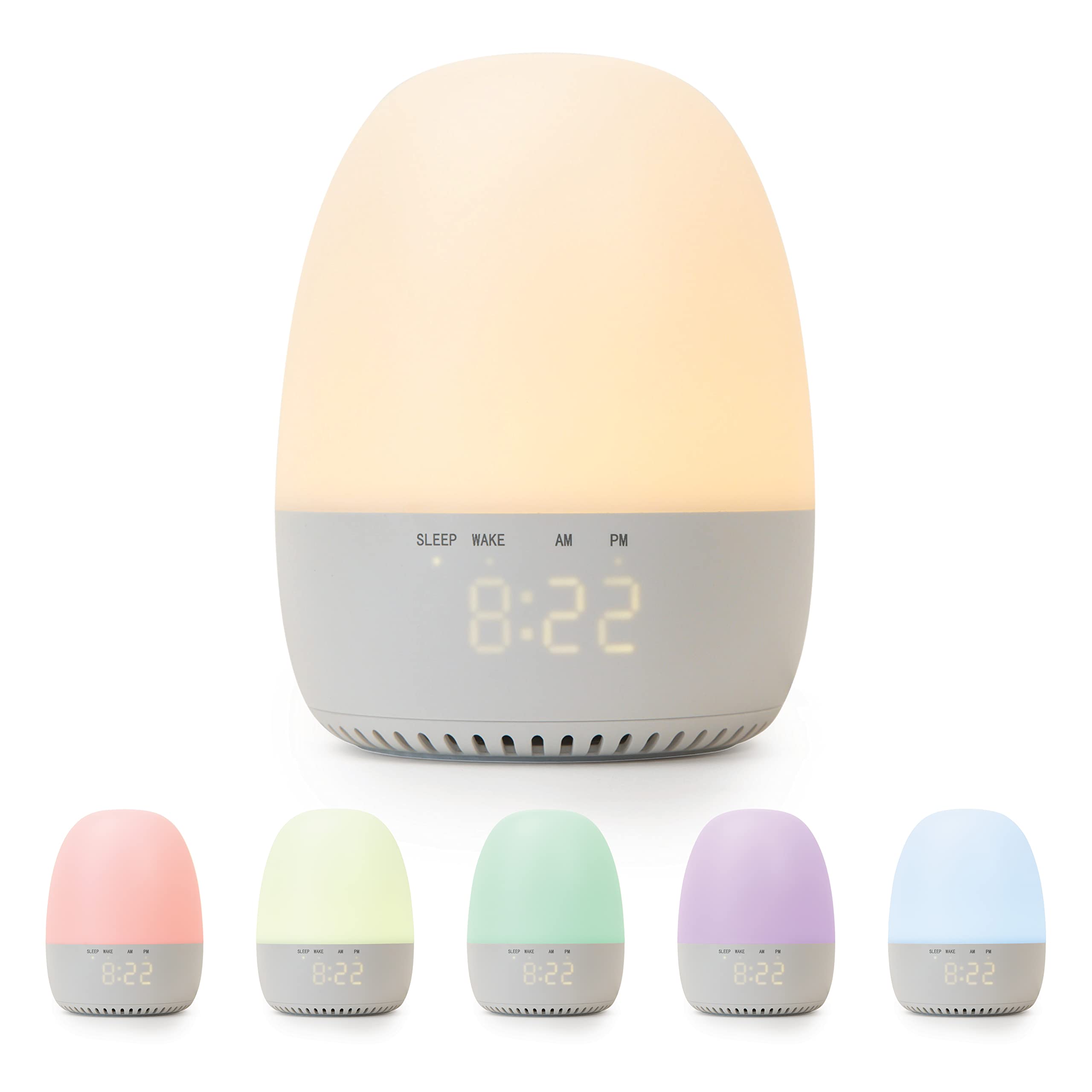 Yogasleep Light to Rise White Noise Sound Machine & Sleep Trainer with Night Light. Sleep Aid for Baby & Toddler, 30 Soothing So