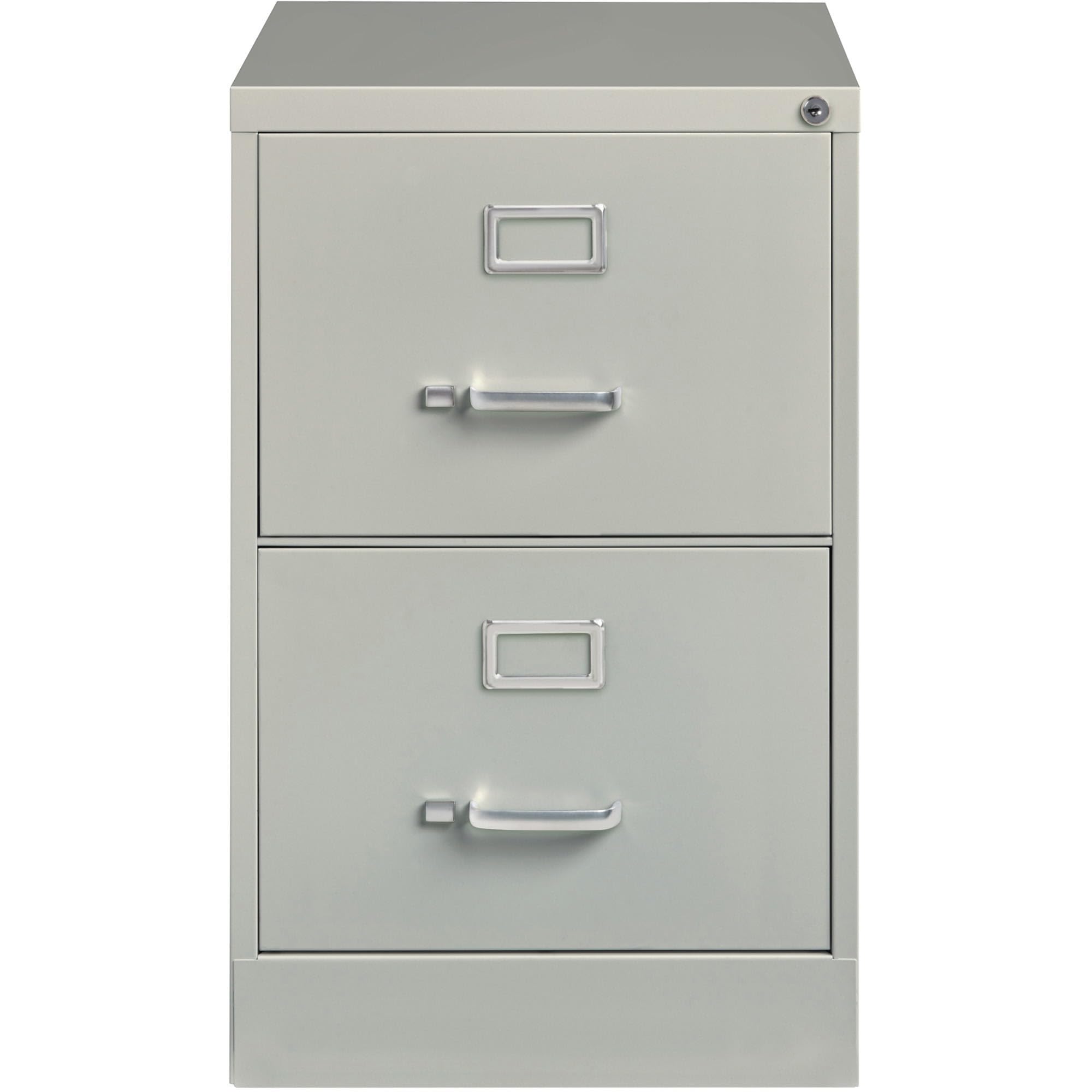 Lorell 2-Drawer Vertical File, Legal, 18 by 26-1/2 by 28-3/8-Inch, Light Gray