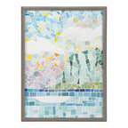 Blake One Fine Morning Framed Printed Glass by Janet Meinke-Lau