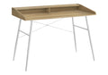 Monarch Specialties 7534 Computer Desk, Home Office, Laptop, Storage Shelves, 48 L, Work, Metal, Laminate, Contemporary, Modern 