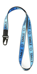 Toolin Cool Lanyards,Neck Lanyards For Keys,Wallets Holders,Key Chain Holder (Smile-Blue)