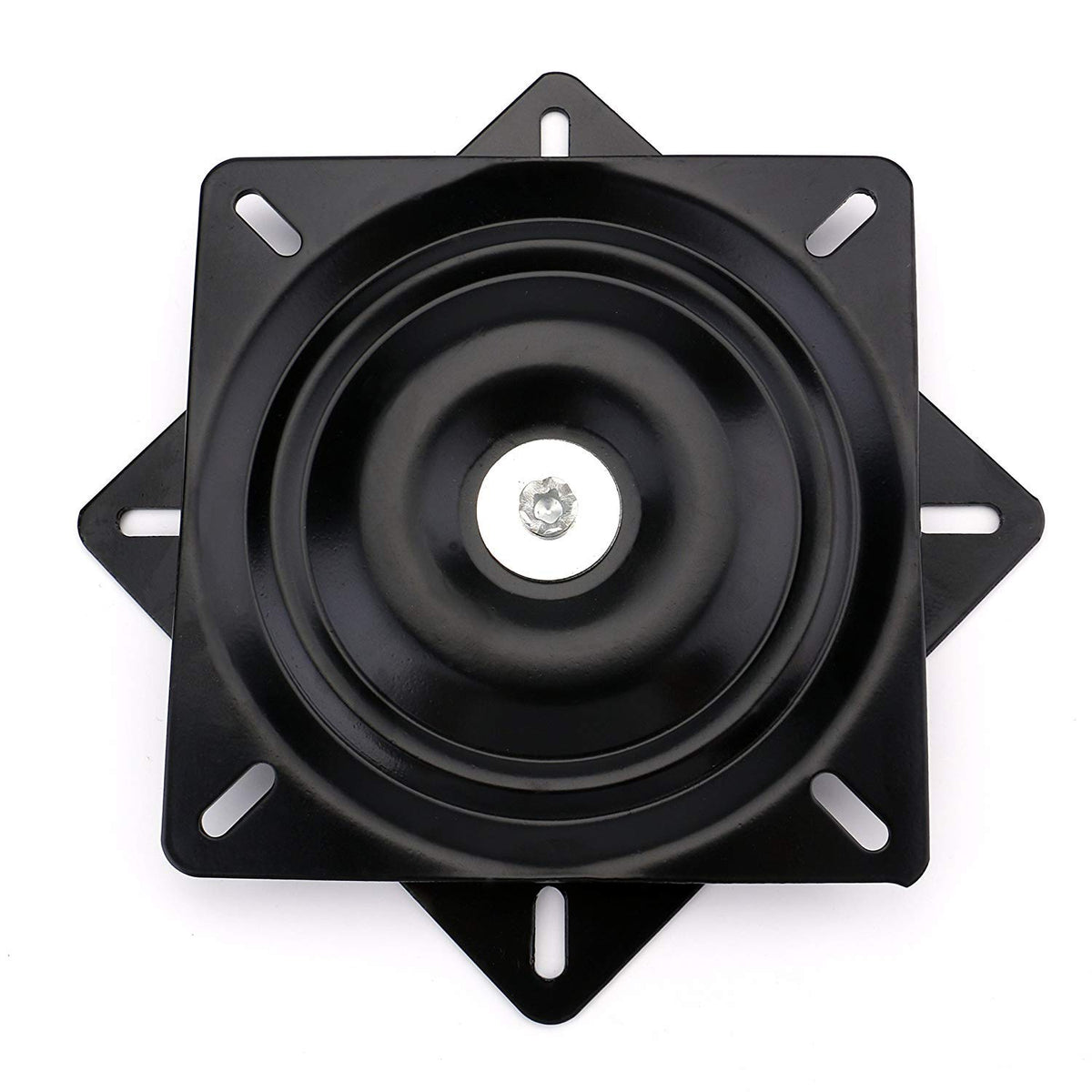 Fasmov 10' (245mm) Heavy Duty Bar Stool Swivel Replacement Seat Swivel Base Bar Stool Swivel Plate, Black