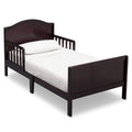 Delta Children Bennett Wood Toddler Bed - Greenguard Gold Certified, Dark Chocolate