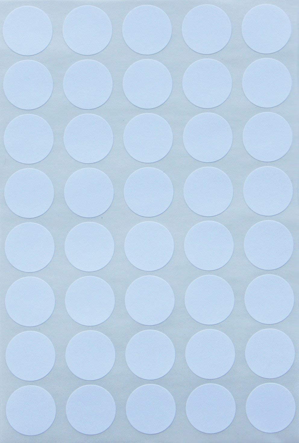 Royal Green Round Stickers Color Coding Dots Labels 19Mm 3/4 Inch - White - 280 Pack