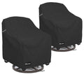 Anartcle Outdoor Swivel Lounge Chair Cover 2 Pack,Waterproof Heavy Duty Lawn Patio Chair Covers,Patio Swivel Chair Covers For Ou