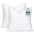 Artscope Synthetic Down Pillow Insert, 22X22 Down Alternative Throw Pillow Insert. Ultra Soft Fluffy Sleeping Pillow With 100% C