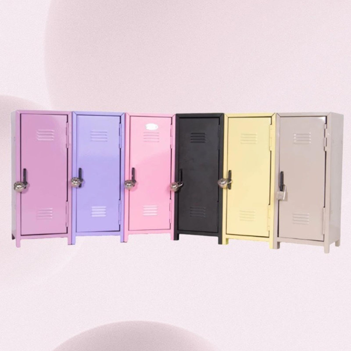 Meadawgs& Mini Locker Multi Functional Decorative Girls Lockbox for Jewelry Keys Cards Yellow|Home & Garden | Furniture | Cabine