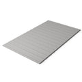 Continental Sleep 0.75-Inch Standard Mattress Support Wooden Bunkie Board/Slats with Cover, Full, Grey
